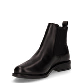 Stivaletto beatles in pelle nero | Boscaini Scarpe