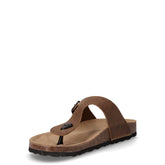 Ciabatta infradito in pelle canapa rustic | Boscaini Scarpe
